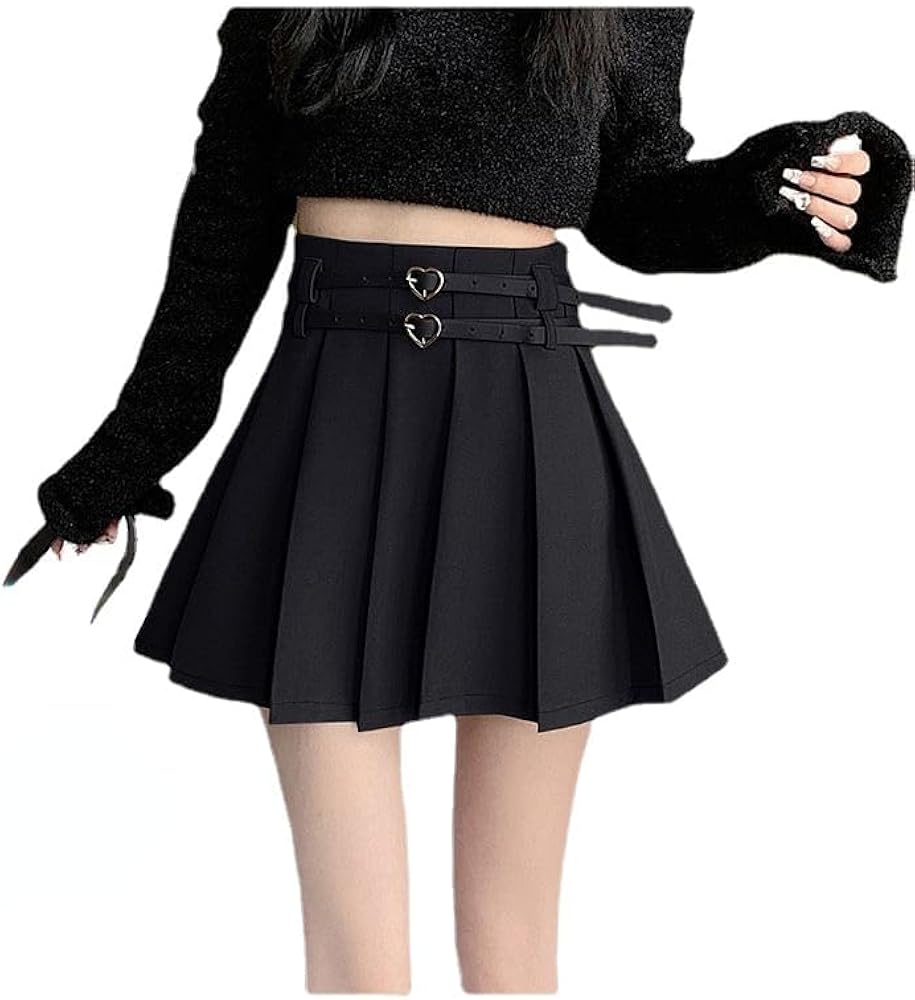 最終値下げ♥シャネル 黒 プリーツスカート Amazon.co.jp: [Gablcad] スカート レディース ミニスカート A