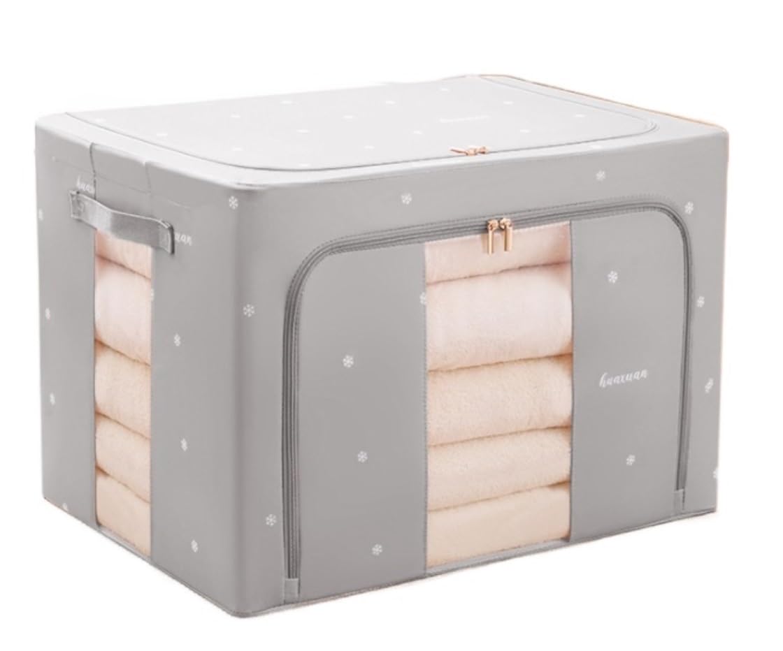Cajas Almacenaje Organizador Armario Contenedores De Almacenamiento De Ropa Plegables Bolsas De Almacenamiento De Mantas Contenedores De Edredones Apilables Bolsas Almacenaje Ropa Mantas(A,45*35*26cm)