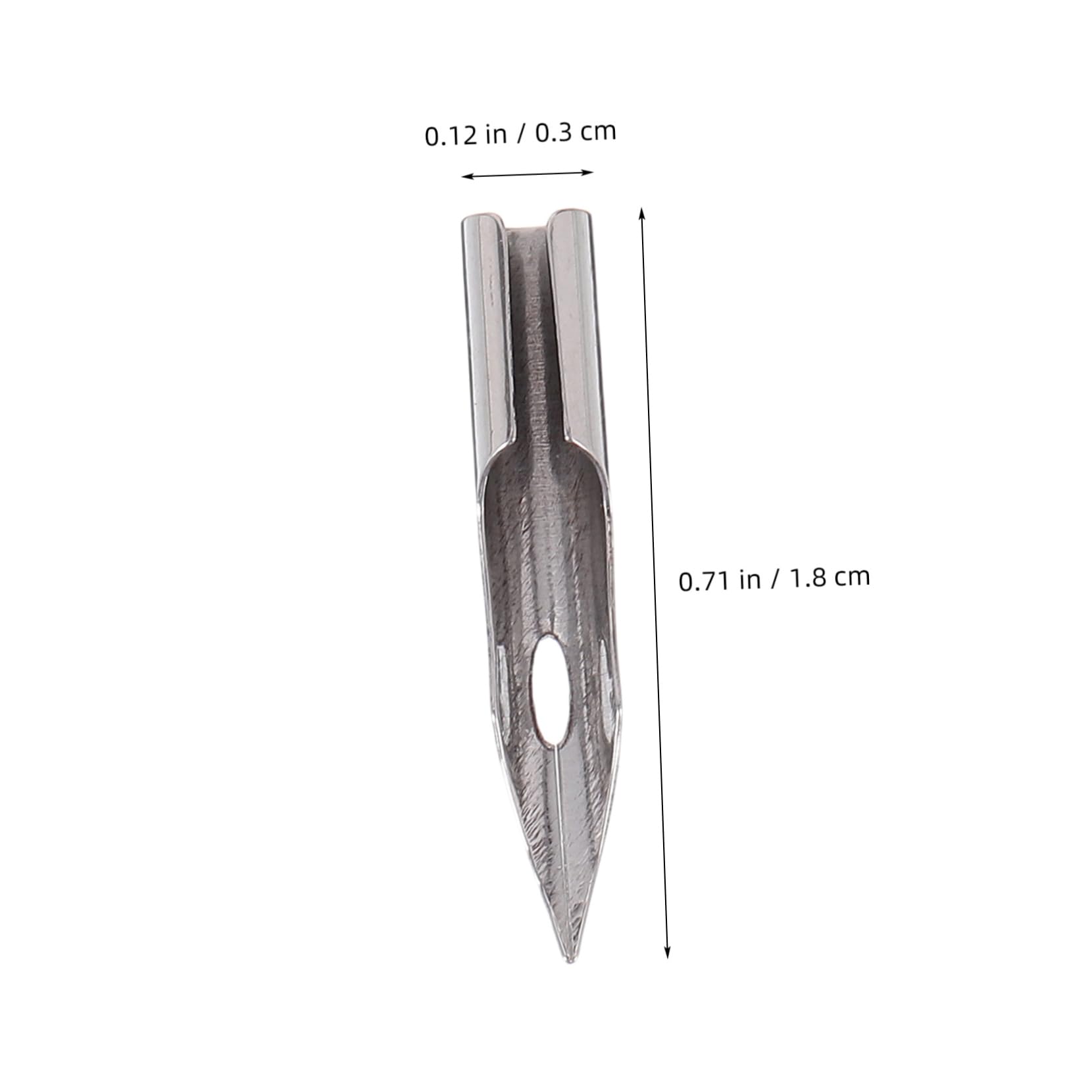 HOMSFOU Calligraphy Pen Nibs 0.28mm Precision Nibs for Fountain Pen Replacement Set for Artists Calligraphy Enthusiasts