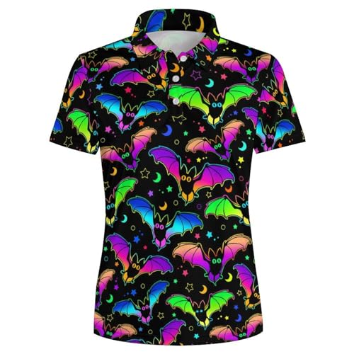 Golf Shirt for Womens - Performance Moisture Wicking Polo Shirts Quick-Dry Golf Polo Shirts