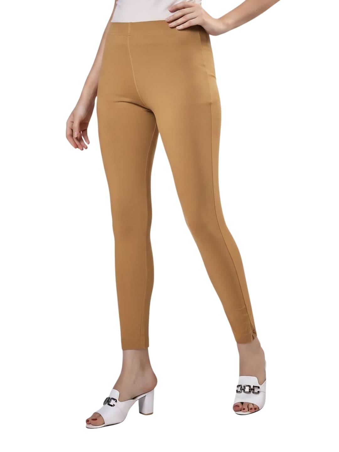 Solid Premium Cotton Kurti Pants for Woman| Mid-Waist-picture-28