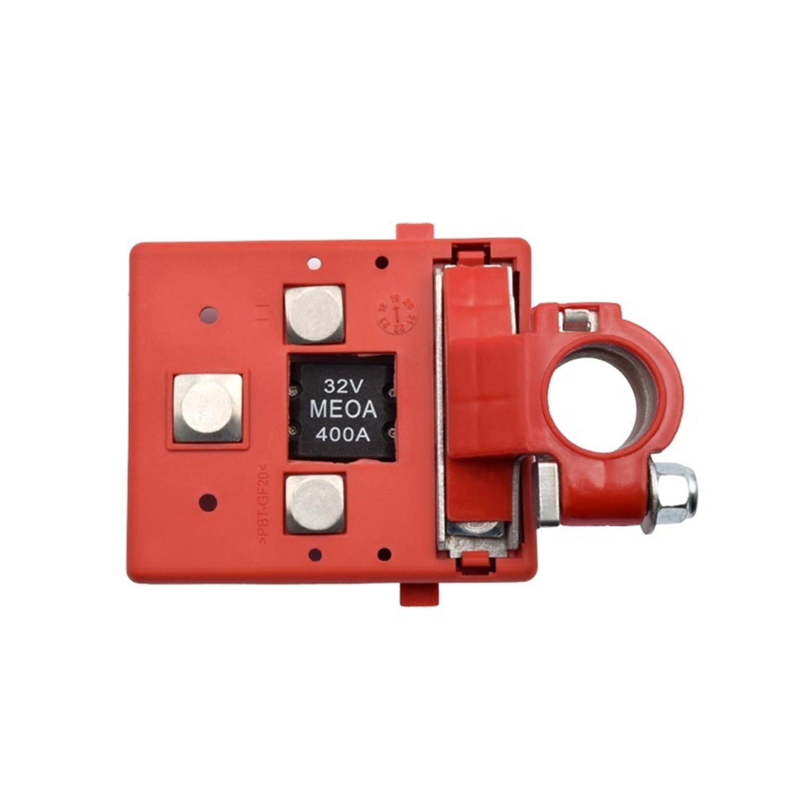 1Pcs 32V 400A Auto Distribuzione Terminale Positivo In Ottone Morsetti Connettore Fusibile A Sgancio Rapido Caravan Accessori Auto (Color : 1PC)