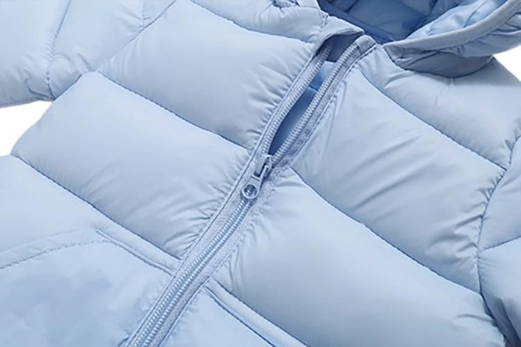 Toddler Baby Boys Girls Winter Jackets Coat Light Boy Coats Infant Bear Hoods Puffer Padded Jacket for Little Kids - Image 4