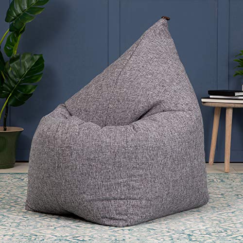 Icon Origami-Sitzsack / Sitzsack, umwandelbar, für Wohnzimmer, Schlafzimmer, Fußbank – Bild 5