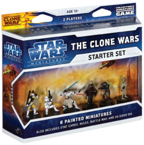 The Clone Wars Starter: A Star Wars Miniatures Game Starter