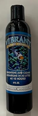 Vibrant Underwater Creations Reef Coral Aquarium AIgae EIiminater Fish Food (8 OZ ReefSAFE)