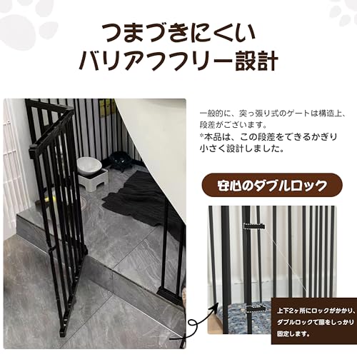 Zoifada ペットサークル 中型犬 大型 門構え 折りたたみ メッシュ ケージ ゲージ ペット用 猫 犬 小動物 屋外 室内用 の商品画像 1
