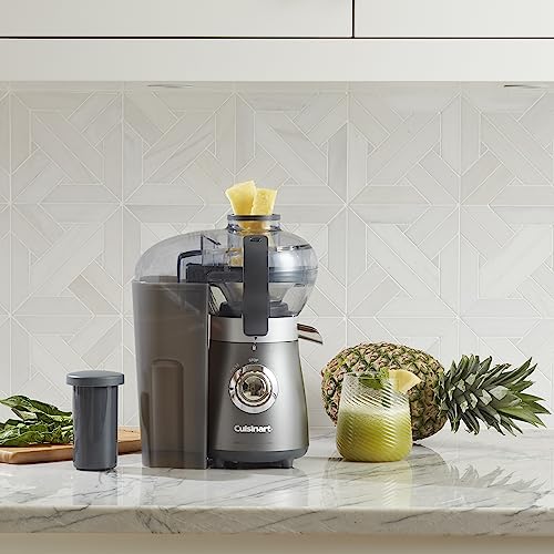 Image of Cuisinart Compact Blender & Juicer Combo | 450W Motor | Personal Smoothie Maker with Travel Cup | Fruit & Vegetable Juice Extractor | 3 Speed Control | Dishwasher Safe | Stainless Steel