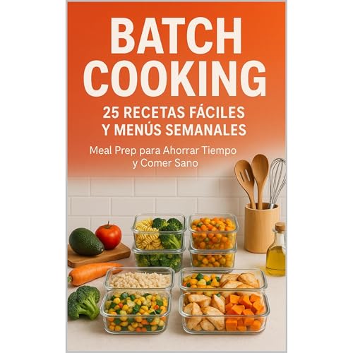 Batch Cooking - Cocina Inteligente para Toda la Semana - Cocina por Lotes Audiolibro Por Clara Montes arte de portada