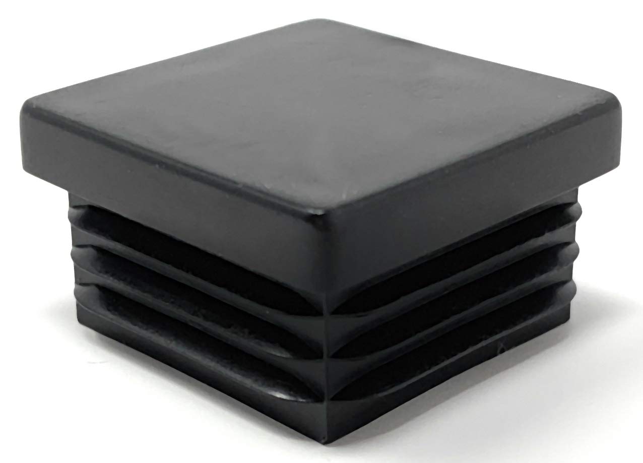Design61, 10 tappi quadrati, 40 x 40 mm, con lamelle per dimensioni interne 36-37 mm