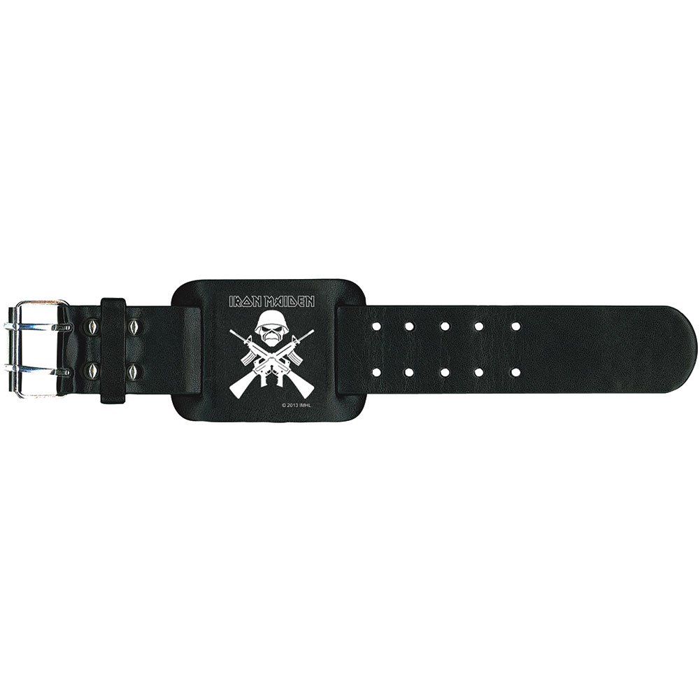 Iron Maiden Men's A Matter of Life and Death Wristband Black