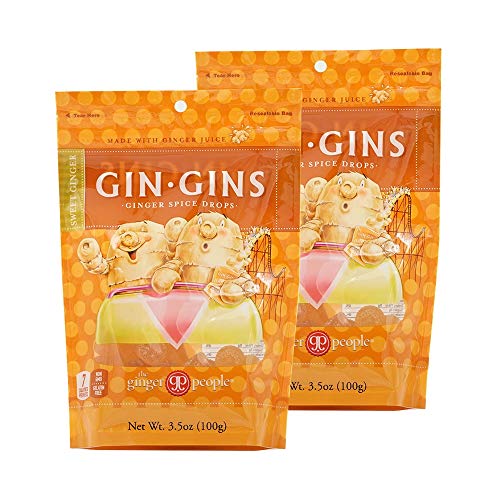 Ginger People Gin Gins Ginger Spice Drops - 3.5 oz