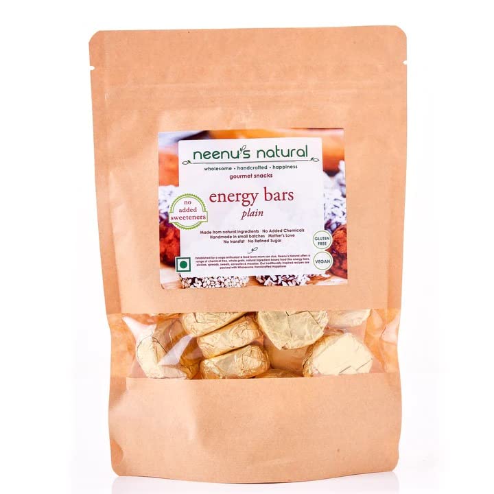 Neenu's Natural Date and Nut Bites - 100gm | High Protein & Fibre | Healthy Sugar Free Snack Bars | Enriched with Dates, Nuts | Bars for Weight Loss, Workout Energy-image-7