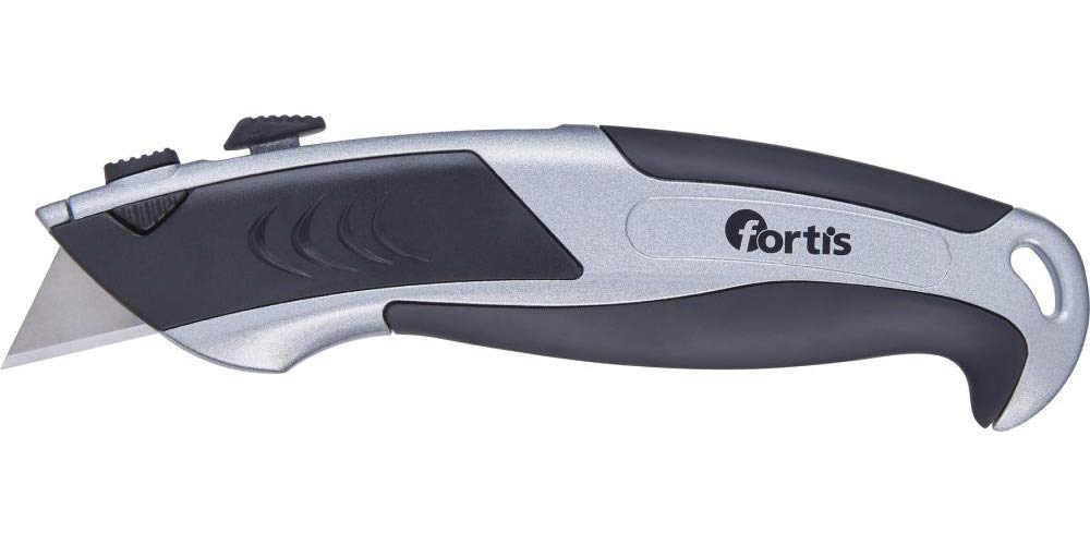 FORTIS Navaja universal (aluminio, con 6 cuchillas trapezoidales)