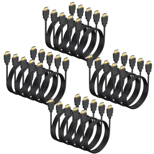 Câble HDMI 4K 2m pour moniteur PC station d'accueil et console PS5 répartiteur HDCP 2.2