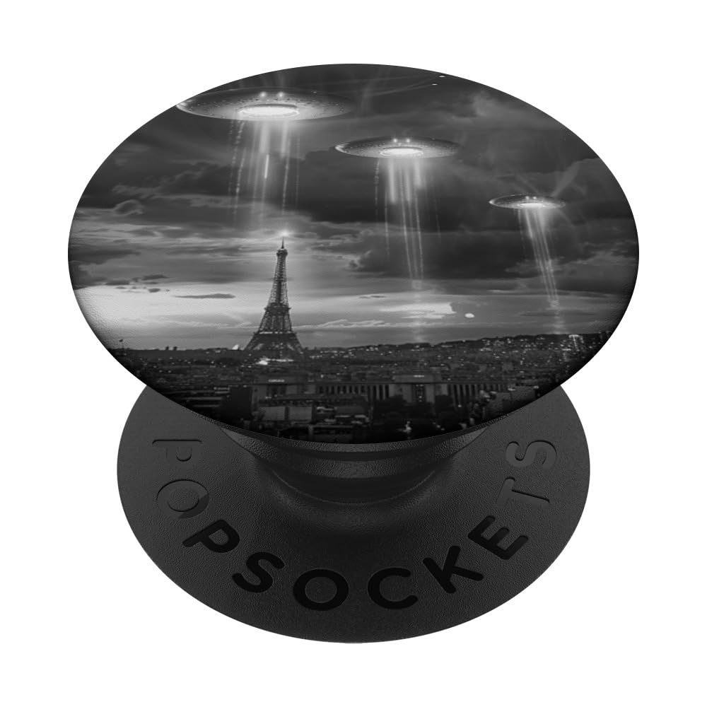 C895.★★ufo ★★ Amazon.com: UFOs over Paris, aliens, UFO PopSockets Standard