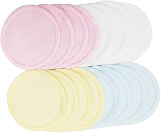 FRCOLOR 8 Pçs Panos De Rosto Para Almofadas De Algodão Para O Rosto Almofadas De Algodão Para Removedor De Maquiagem Almofadas De Algodão Para Maquiagem Reutilizáveis Almofadas Faciais
