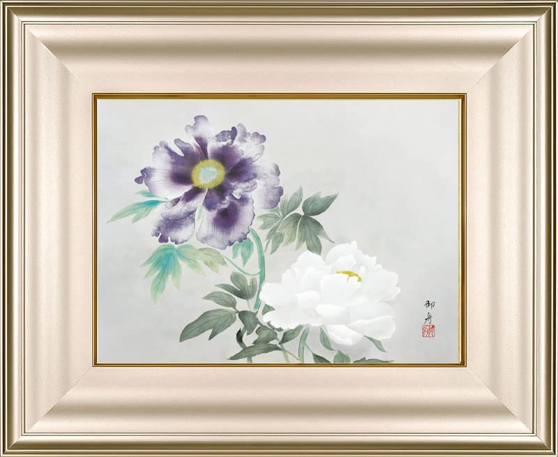 Amazon.co.jp: 絵画 速水御舟（はやみぎょしゅう）・ 牡丹双華