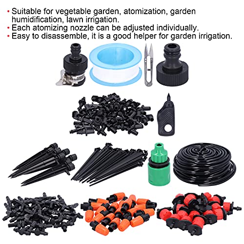 de Irrigação Kit de Mangueira Gotejadora Mangueira de Aspersão Mangueira 30M Rega para Irrigação de