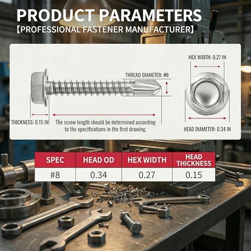 Set de 150 tornillos autoperforantes acero inoxidable miniatura 2