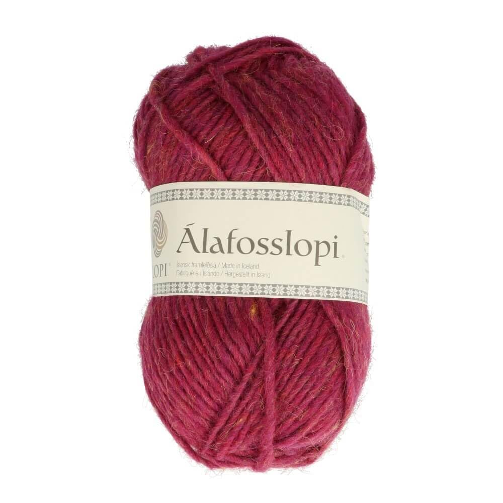 Lopi Istex Alafosslopi Chunky Weight Garn - Leichtes und atmungsaktives Garn für Strick- oder Häkelprojekte, Wolle, 9969 Rosa, 1 x 100 g