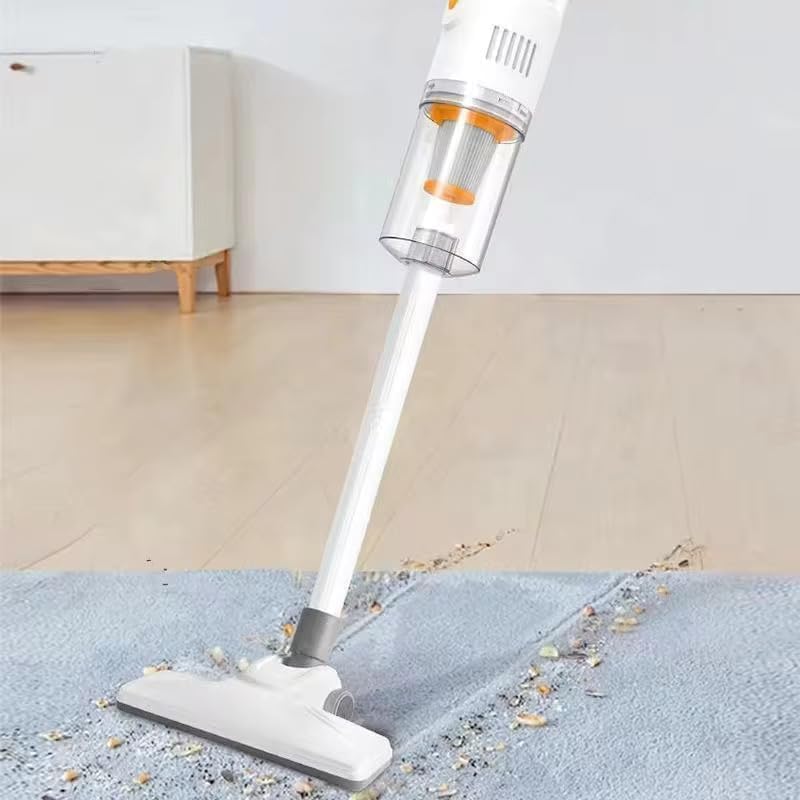 Image of PESOMA Vacuum Cleaner for Home - Wet and Dry Suction Cleaner for Home, Handheld Vacuum Cleaner for Sofa, Clean Under Bed Stick & Upright-Extendable Handle Exterior Scratch Free (White-6)