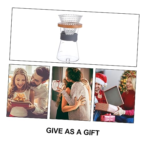 Cafetière en verre pour bureau et maison pack de 2 services à café thé mini - 3
