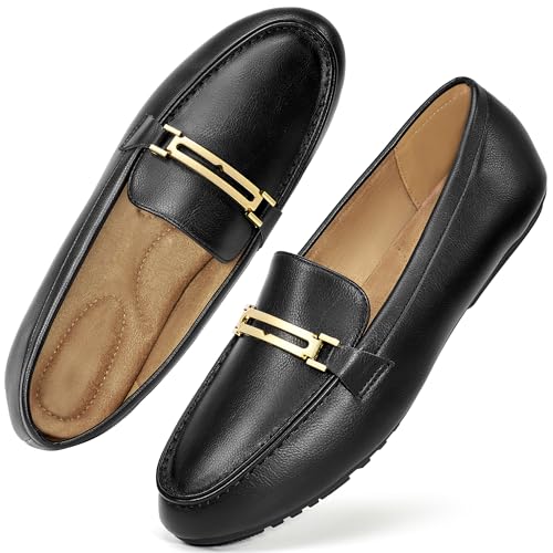 Image of Alicegana Loafers for Women Comfortable Business Work Driving Flats Shoes Casual Slip On Moccasins Penny Loafer 2026