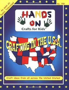 Paperback Hands On Crafts for Kids book 700: Crafting in the USA Book