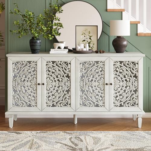 FIVEGIVEN Vintage Sideboard Buffet