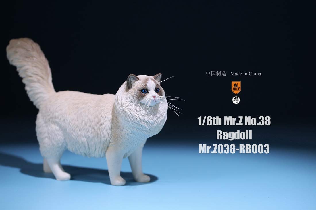 Amazon | Mr.Z 1/6 サイズ ラグドール 猫 可愛い ペット 動物