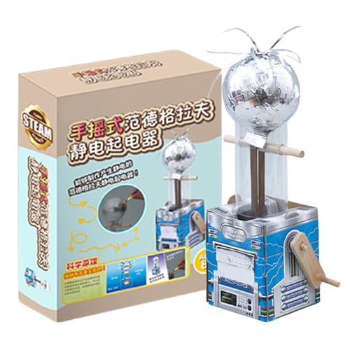 Paper Generator Motor Toy, Hand Cranked Generator, Young Learners Science Kit, Educational Electric Motor, Kids Imagination Booster, Stem Learning Tool, Paper Craft Generator for Children