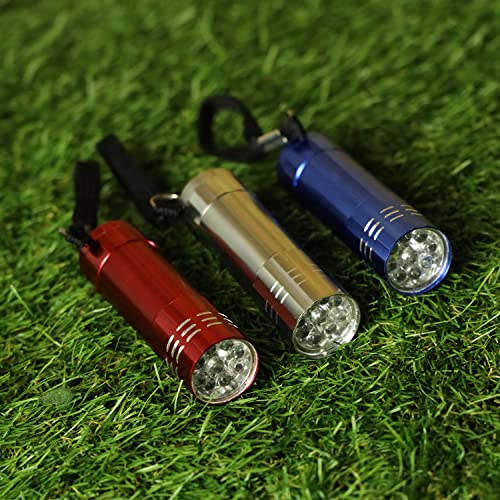 3 Pack LED Flashlight Mini Torch, 80mm Small Lightweight Torches in Colorful Design - Ideal for Camping, Hiking, Outdoor Parties, Emergencies, and Power Cuts - Image 8