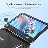 ieGeek 12.5" Portable DVD Player with 10.5" HD Swivel Screen, 5 Hrs Battery, Car Travel DVD Players for Kids & Elderly, Region Free, Support Sync TV/USB/SD Card/Earphone/Multiple Disc Formats, Black - Image 4