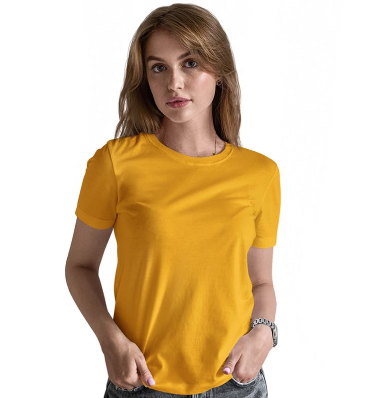 Image of INDISSH Couple T Shirt for Men and Women| Anniversary | Mens & Women Cotton Printed Tshirt| Husband Wife Valentine Tshirt Gift | Solid Plain Tshirt