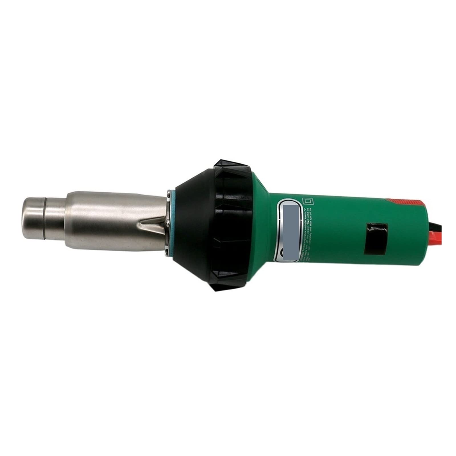 Pistolet termiczny Zestaw do spawania tworzyw sztucznych 2000 W opalarka zgrzewarka do tworzyw sztucznych zestawy do spawania dachów, wyświetlacz temperatury 20-700 stopni + automatyczne chłodzenie, d