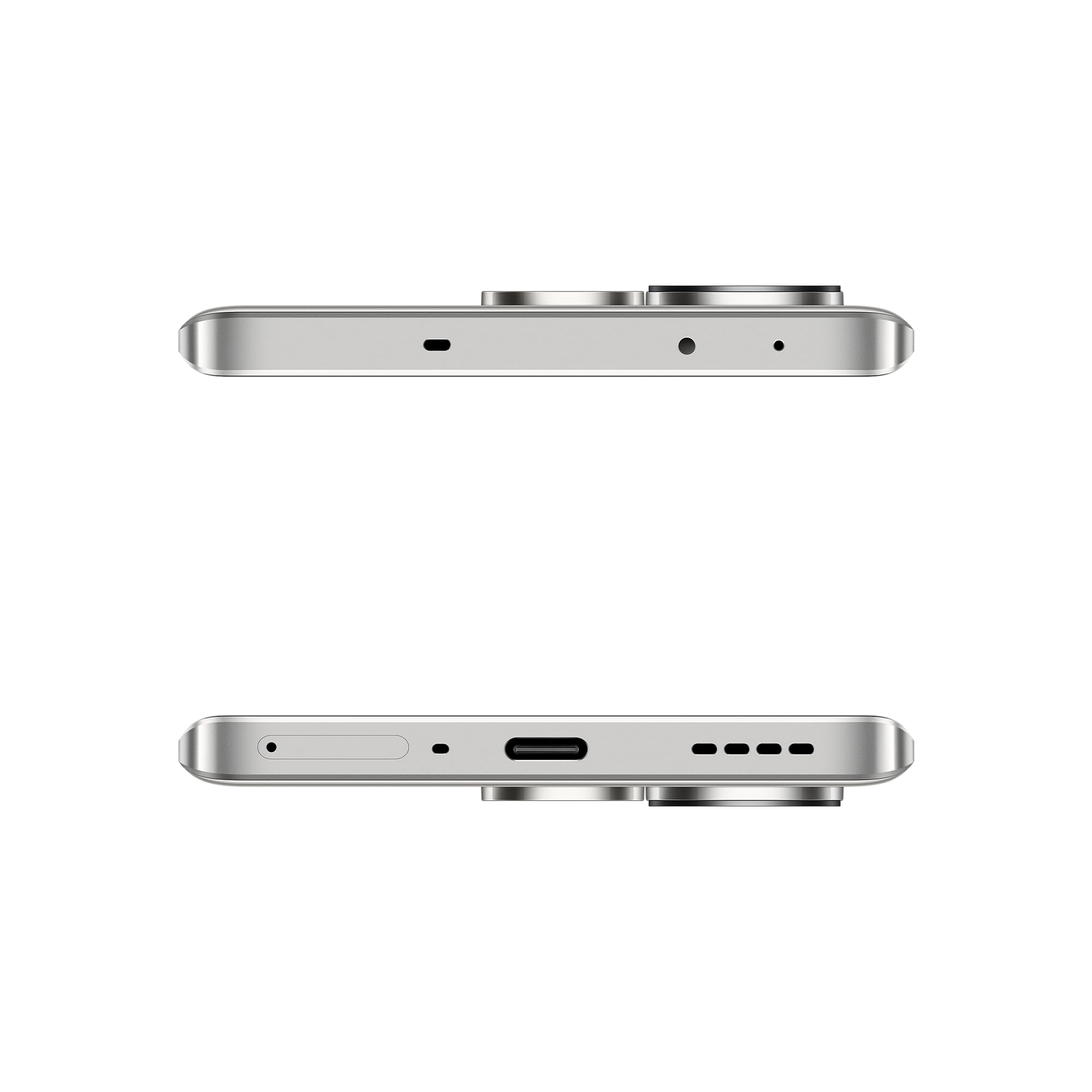 realme Smartfon GT6 5G 12 + 256 GB, chipset Snapdragon 8s Gen 3, wyświetlacz 6000 nitów, aparat Sony LYT-808 OIS Camera, 120 W Supervooc Charge, 5500 mAh, płynny srebrny (bez adaptera)