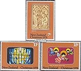 razón por tema: 1976 Navidad Prophila Collection Nueva Zelanda 694-696 (Completa.edición.) 1976 Navidad (Sellos para los coleccionistas) Navidad
