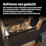 Haier HB18FGSAAA Kühl-Gefrier-Kombination / Design-Glasfront / 190 cm Höhe / 358 L Kühlteil / 181 L Gefrierteil / ABT / Humidity Zone / Dry Zone / Fresher Sensors / Total No Frost - 8