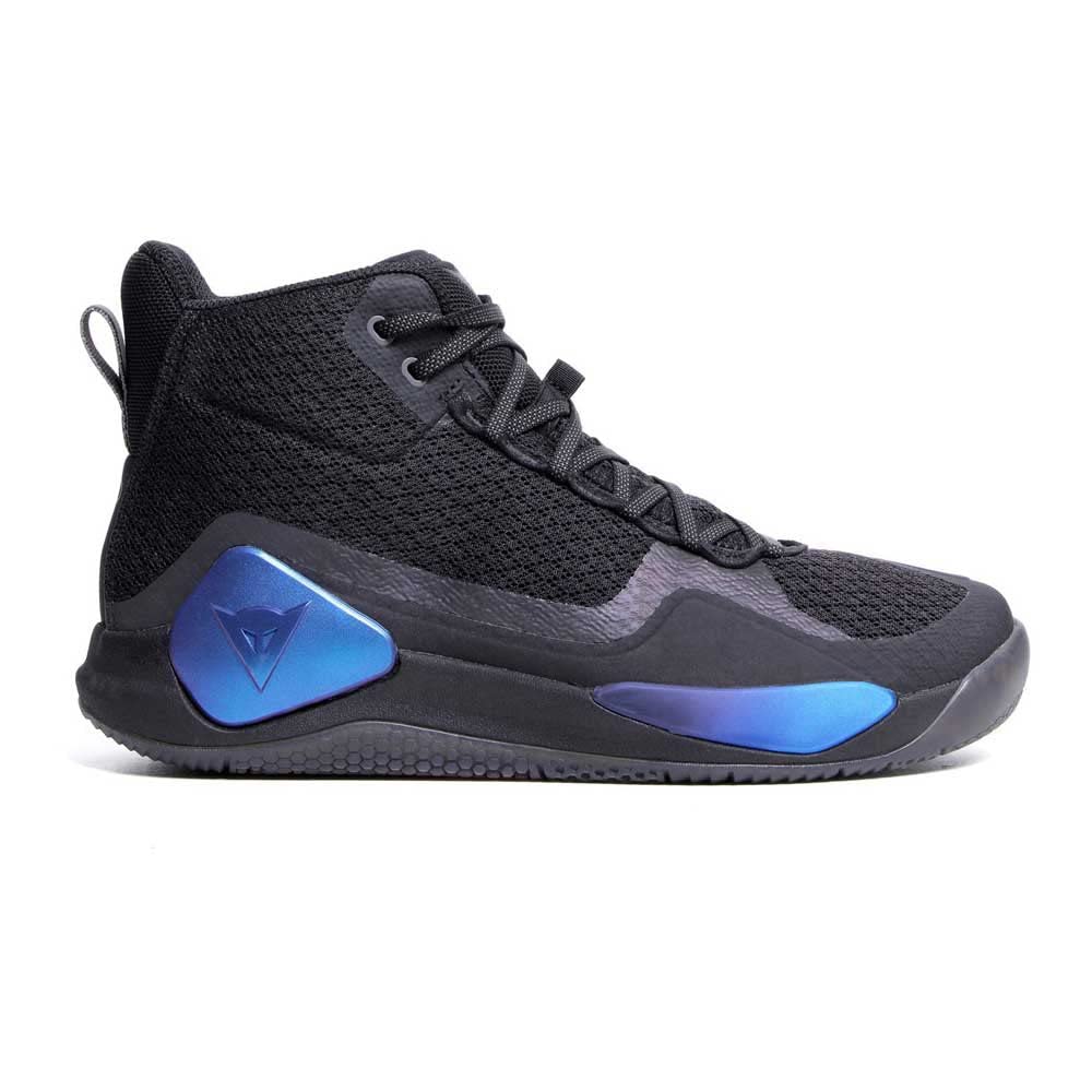 Dainese - Atipica Air 2 Anniversario Shoes, Sommer Motorradschuhe, Mesh Gewebe, Schützende Verstärkungen, Groundtrax Asymmetrische Sohlen, Schuhe Für Herren, Schwarz/Iridescent, 41