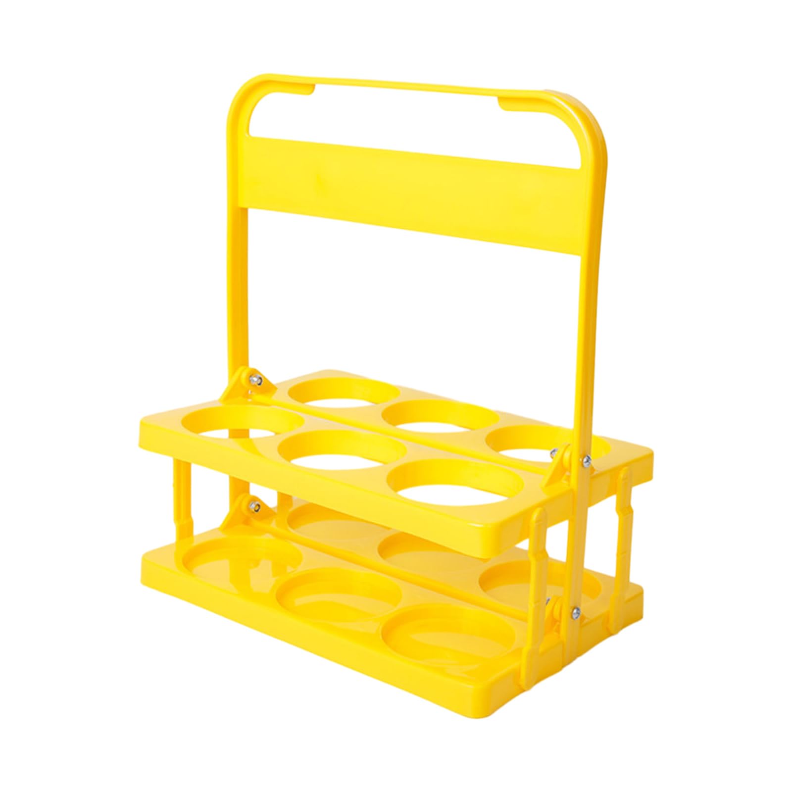 MURYE Foldable Rack Portable Rack Basket Folding Holder Bottle Carrier for Picnics and Camping Bottle Holder
