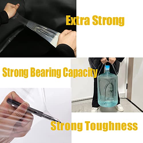 Virtegasas Greenhouse Repair Poly Tape, Plastic Film Repair Tape For Greenhouse Coverings - Waterproof And Uv Resistant Polyethylene Tapes For Tents Sheeting Coverings Sealing Patching (6" X108') #TOP4