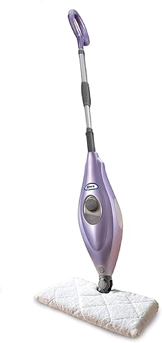 Shark S3501 - Mopa de vapor para pisos duros, limpiador ligero para el hogar, SE450 SK460 Deluxe Pro, ultraligero vertical (S3501 PURPLE) (renovado)