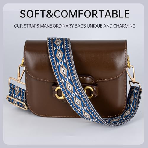 Image of Purse Straps Replacement Crossbody Wide Bag Strap for Purses Adjustable Shoulder Straps for Women Bags