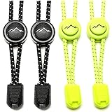 ✔ OHNE SCHLEIFEN – Die Silikon Schnellschnürsenkel sind elastisch und perfekt geeignet für Kinder und Erwachsene, die es eilig haben. Einfach Festziehen und loslaufen. Super einfach und schnell.