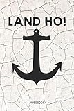  Notebook: Sailing and Boating Sea Sailor and Ocean Captain Planner / Organizer / Lined Notebook (6\" x 9\")