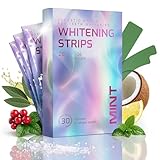 Gentle Teeth Whitening Strips - (28 Stripes) Bleaching Teeth Free of Peroxide for a Radiant Smile - Gentle Tooth whitening