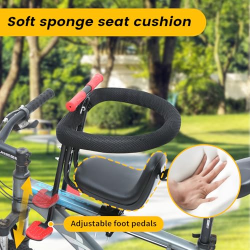 Kids Bike Seat Front Mounted