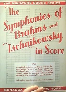 Unknown Binding The Symphonies of Brahms and Tschaikowsky in Score (the miniature score series) Book