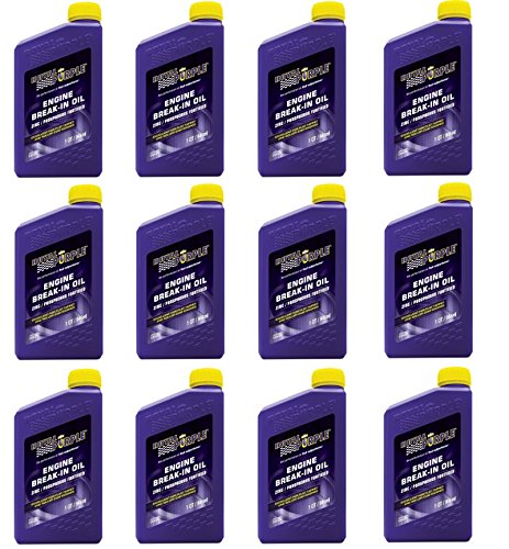 Royal Purple 11487 Break-In Engine Oil 10W-30 for Performance Engines w/Flat Tappet Camshafts and Lifters - 1 qt (Case of 12)